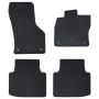 Automobilių kilimėlis 4 pcs Juoda tinkamas VW Arteon 4D gale