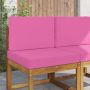 Lauko sofa pagalvėlė 2 pcs Rožinė Poliesteris
