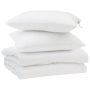 Vasaros antklodė su pagalve 3 pcs Balta Mikropluoštas