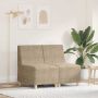 Modulinis sofa vienetas be rankų 2 pcs Šviesiai pilka