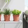 Apvalus gėlių vazonas 24 pcs Raudona plyta Ø 19 x 16 cm