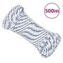 Valties virvė, baltos spalvos, 5mm, 500m, polipropilenas