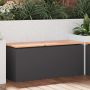Sodo suolas Juoda 100 x 40 x 43 cm Plienas