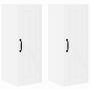 Virtuvės spintelė 2 pcs Balta 30 x 31 x 80 cm Apdirbta mediena