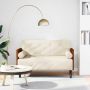 Dvivietė sofa su pagalvėlėmis, 110 cm, linas