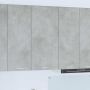 Pakabinama spintelė Betono pilka ir balta 50 x 31 x 100 cm