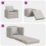 Sofa lova 60cm Debesų pilka audinys