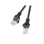 Lanberg | Patchcord CAT.6 UTP | PCU6-10CC-0200-BK | 2 m | Black