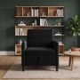 Sofa su saugojimo vieta Juoda 72 x 78 x 87 cm Poliesteris