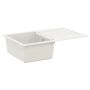 Kriauklė Balta 780 x 500 mm 80% Kvarcas ir 20% Derva