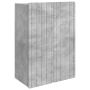 Prie sienos montuojama spinta Betono pilka 66 x 34,5 x 92 cm