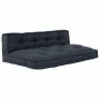 Modulinė sofa 2 pcs Antracitas 120 x 80 x 38 cm audinys