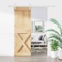 Slankios durys Natūrali ir Balta 80 x 210 cm