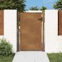 Sodo vartai, 100x125 cm, Corten plienas