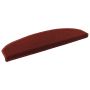 Savaime prilipantys laiptų kilimėliai 15 pcs Bordo raudona