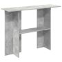 Konsolinis stalas Betono pilka 100 x 30 x 75 cm
