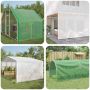 Tent su kilpom Žalia 4 x 10 m 260 gsm PE