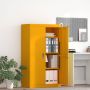 Oppbevaringsskap 2 pcs Garučių geltona 80 x 40 x 140 cm Plienas