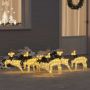 LED elniai 6 pcs Auksinė audinys