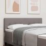 LED galvūgalis su galvūgalio Taupe 160 cm Poliesteris
