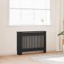 Radiatoriaus dangtis 2 pcs Juoda 112 x 19 x 81,5cm
