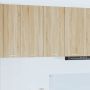 Pakabinama spintelė su saugykla Sonoma ąžuolas 80 x 31 x 80 cm