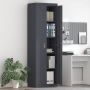 Oppbevaringsskap 2 pcs Antracitas 60 x 40 x 200 cm Plienas