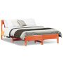 Lovos rėmas be čiužinio, vaško ruda, 140x190cm, pušis
