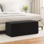 Sūpynes Juoda 101 x 41 x 40 cm Velvetas ir Inžinerinė Medis