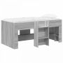 Vaikų Aukštas Lova 2 pcs Pilka Sonoma 163 x 101,1 x 68,5 cm