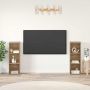 TV spintelių komplektas 2 pcs Amatininkų ąžuolas
