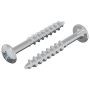 Varžtas 2 pcs Sidabro 9,8 x 35 mm Geležis