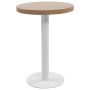 Bistro staliukas, šviesiai rudos spalvos, 60cm, MDF