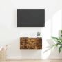 TV sieninė spintelė Rūkyta ąžuolas 60 x 31 x 29.5 cm