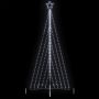 LED Kalėdų eglutė 570 LED Šalta Balta 399 cm