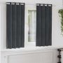 Užtemdymo užuolaidos 2 pcs Šviesiai pilka 140 x 175 cm Aksomas