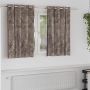 Aksominio tipo užuolaidos 2 pcs Kapučino 140 x 140 cm Aksomas