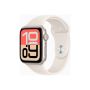 Apple Watch SE 3 GPS 44mm Starlight Aluminium Case with Starlight Sport Band - M/L | Apple