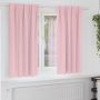 Užuolaidos su žiedais, blokuojančios šviesą 2 pcs