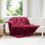 Dirbtinio Zefyro Pūkuotas Patalynė Olite 4 pcs Bordo raudona
