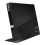 Asus išorinis optinis diskų įrenginys 90-DT00205-UA219KZ, juodos spalvos, USB 2.0