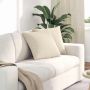 Sofa Pagalvės 2 pcs Smėlio 45 x 45 cm audinys