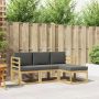 Lauko sofos komplektas 4 pcs