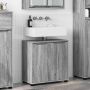 Vonios kriauklės cabinetas Pilkas Sonoma 60 x 30 x 60 cm
