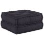 Modulinė sofa, antracito spalvos, 70x70x36 cm, audinys