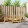 Lauko sofos komplektas 5 pcs Balta 79 x 79 x 37 cm