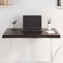 Stalviršis, tamsiai ruda, 80x50x(2-4) cm, medienos masyvas