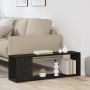 TV spintelių komplektas Juoda 100 x 24 x 63 cm Apdirbta mediena