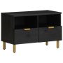 televizoriaus spintelė Juoda 70x33x46 cm Engineered Wood