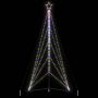 LED Kalėdų eglutė 615 LED Spalvingi 404,5 cm